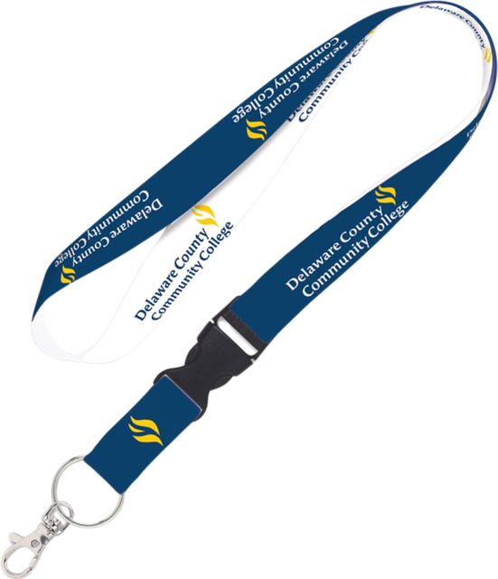Delaware County Community College - Marple 1'' Buckle Lanyard