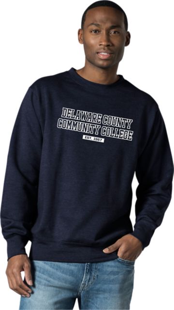 Delaware County Community College - Marple Phantoms Fleece Crewneck Sweatshirt