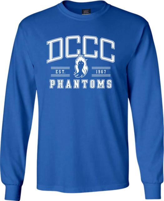 Delaware County Community College - Marple Phantoms Long Sleeve T-Shirt