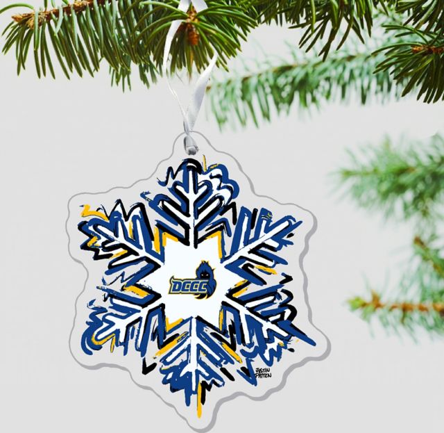 Delaware County Community College - Marple Phantoms 3'' x 4'' Ornament