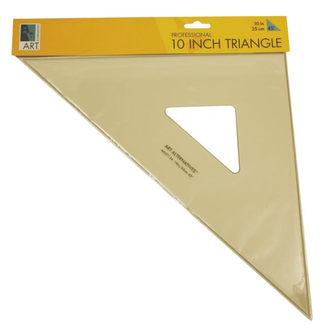 Triangle 10In 45 Degree Inking Edge
