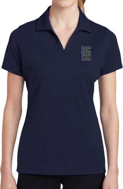 Delaware CC Womens Dry Mesh Polo DCCC Stacked - ONLINE ONLY