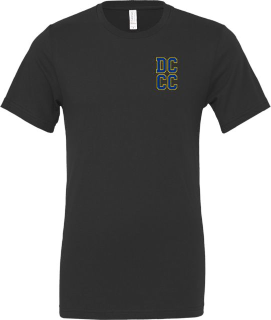 Delaware CC Bella + Canvas Jersey Cotton T Shirt DCCC Stacked - ONLINE ONLY