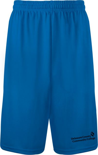 Delaware CC Performance Classic 9 Inch Short Delaware County Community College Primary Mark - ONLINE ONLY