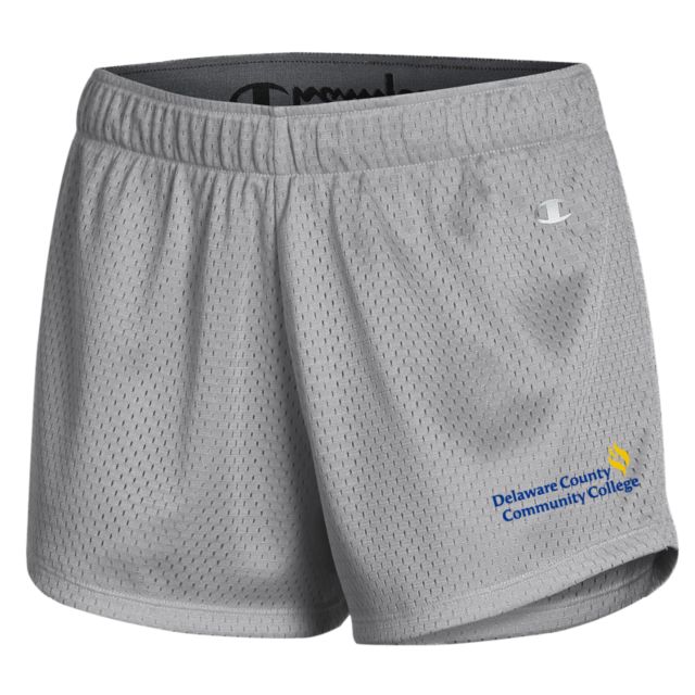 Delaware CC Champion Womens Mesh Short Delaware County Community College Primary Mark - ONLINE ONLY
