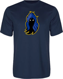 Delaware CC Performance Tee DCCC Phantom Mascot - ONLINE ONLY