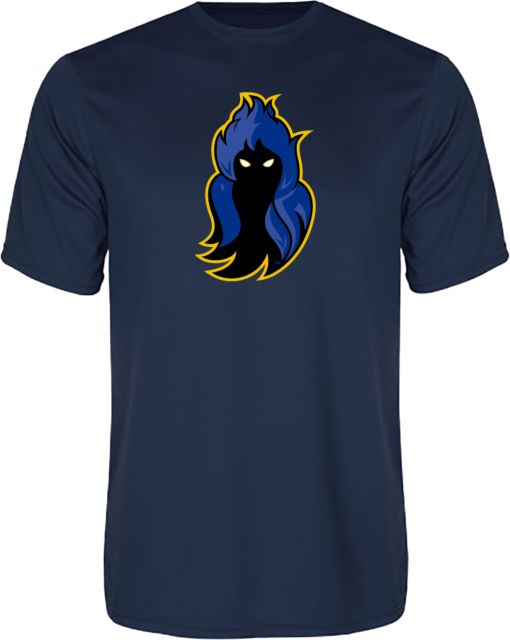 Delaware CC Performance Tee DCCC Phantom Mascot - ONLINE ONLY