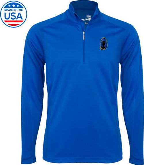 Delaware CC Syntrel Interlock 1/4 Zip DCCC Phantom Mascot - ONLINE ONLY