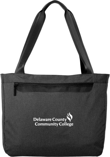 Delaware CC Executive Laptop Tote Delaware County Community College Primary Mark - ONLINE ONLY